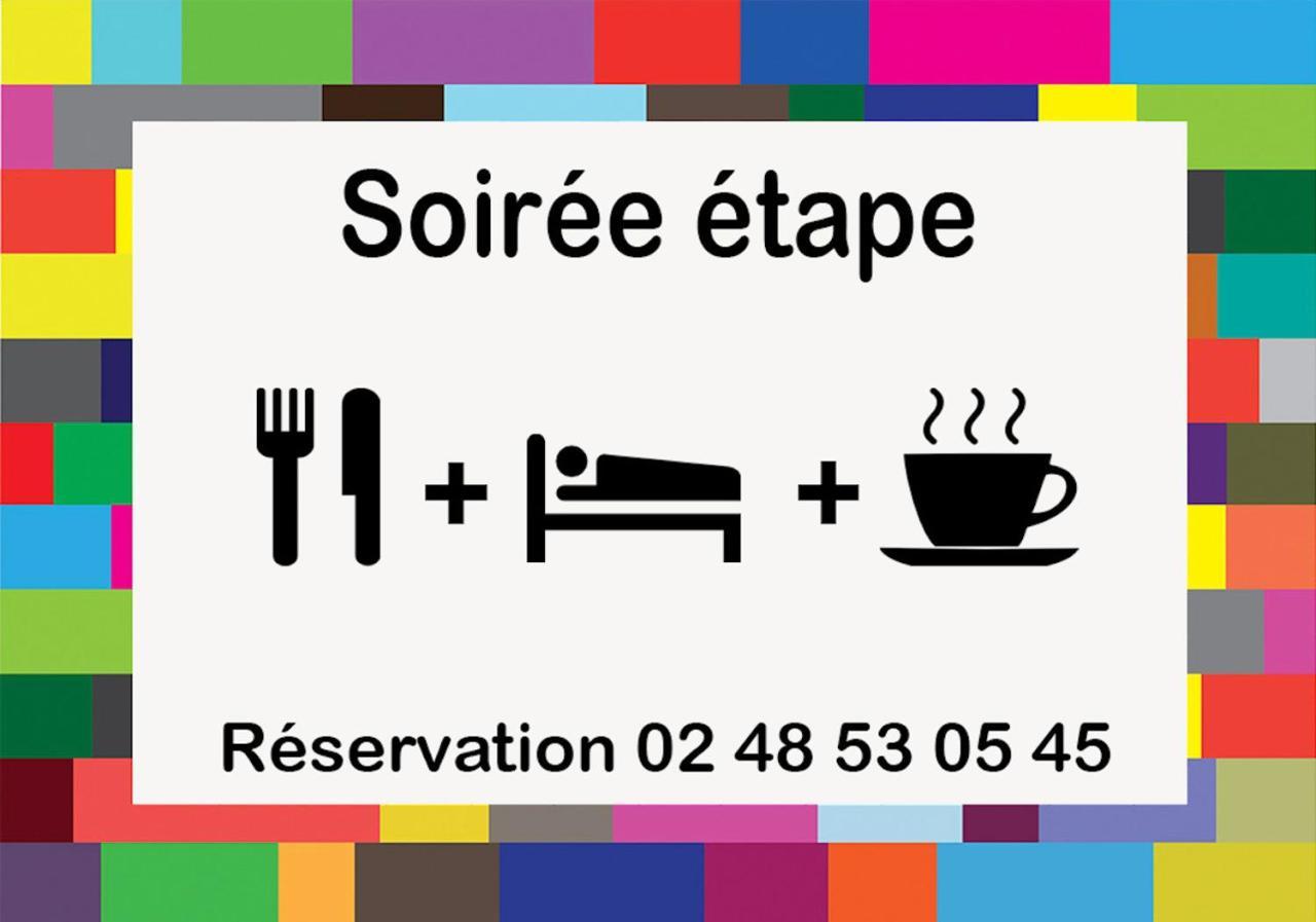 Logis - Hotel Restaurant La Mire Vierzon Ngoại thất bức ảnh